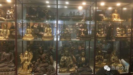 浙江美术馆展出的雷人佛造像 浙江美术馆展出的雷人佛造像