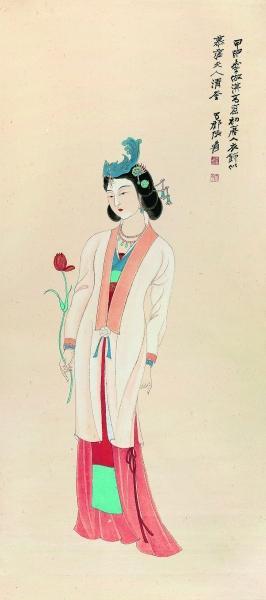 首页 资讯中心 行家鉴言     针对画中美人的审美标准,张大千曾说:"