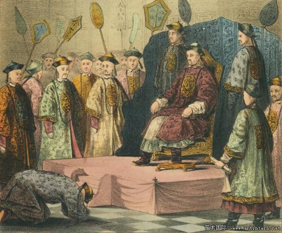 马戛尔尼使团随团画家笔下的乾隆盛世_地方站