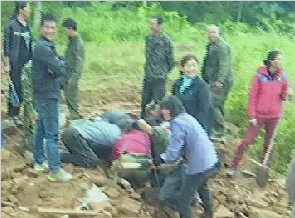 工地挖出古币 工地挖出古币