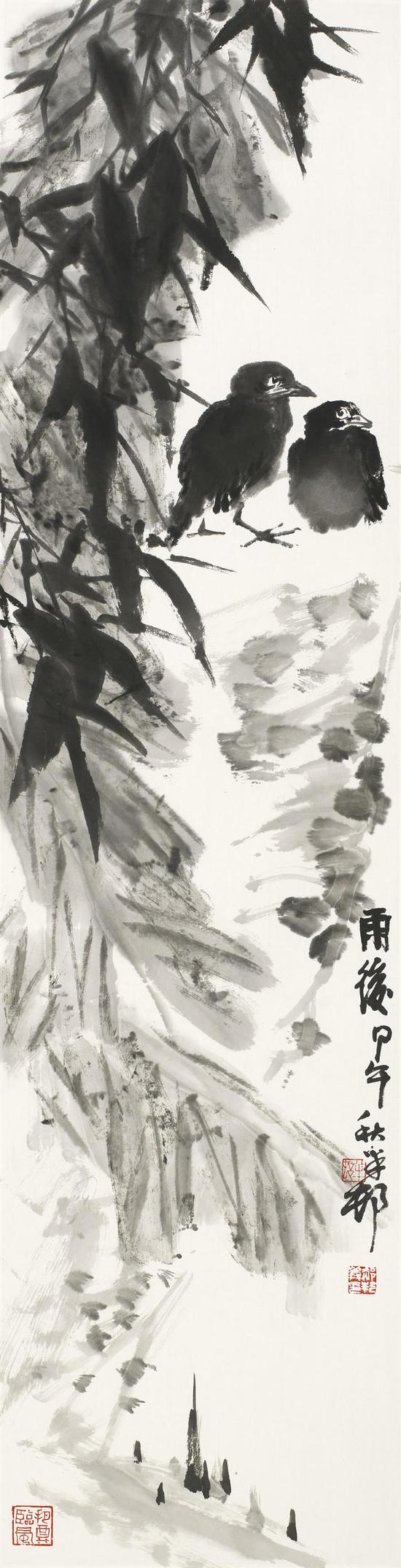 雨后 136x35cm