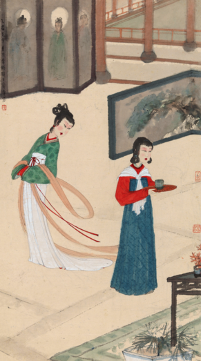 傅抱石 風(fēng)光好