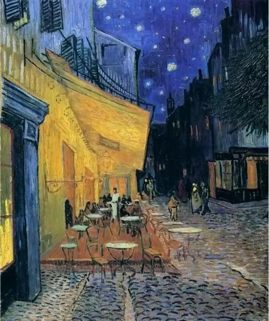 梵·高《夜间咖啡馆》，布面油画，1888年