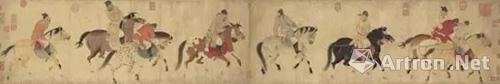 元 任仁發(fā) 五王醉歸圖