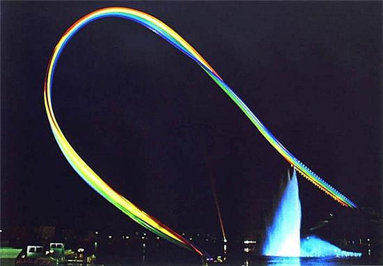 奥托·皮纳，奥运彩虹 （Otto Piene， Olympic Rainbow， 1972）