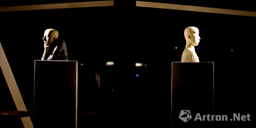 《臆想》/左 《念空》/右 王少军