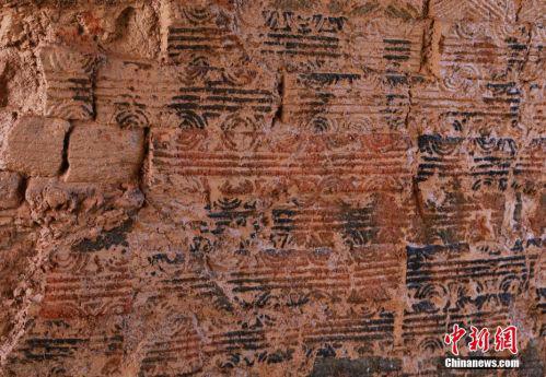 近日，湖南省郴州桂东县发现3座砖式古墓葬。中新社记者 郭兰胜摄