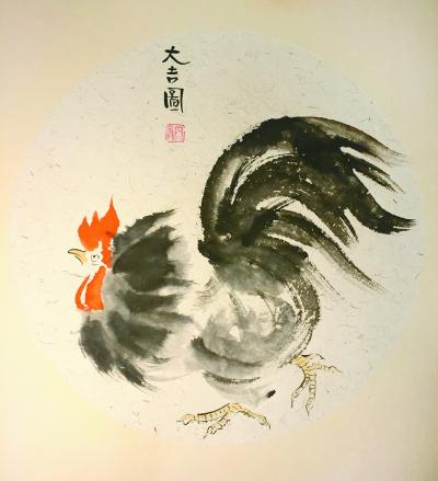 大吉图（国画） 兴安