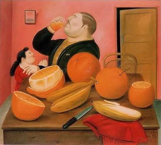 ▲艺术家费尔南多·波特罗作品