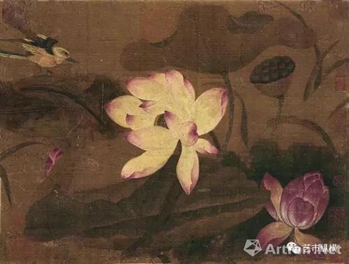 雅鉴用户代拍作品：北京东方大观2016年秋季拍卖会 佚名《荷鸟图》