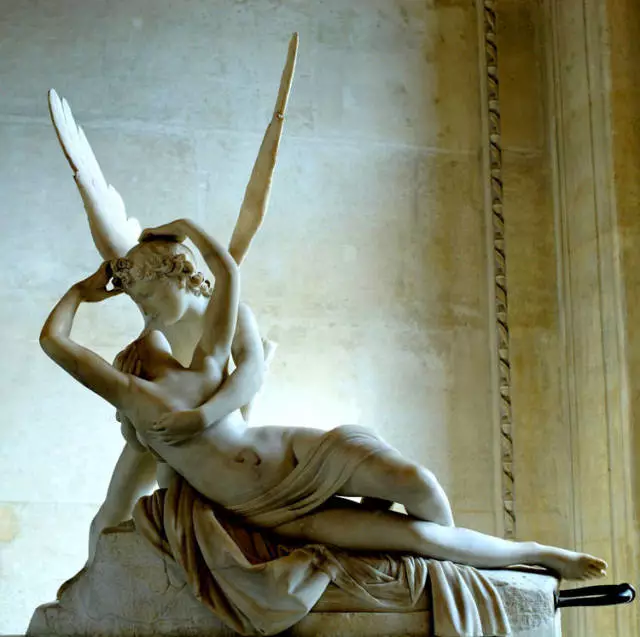 《丘比特与普赛克》（Cupid and Psyche），作者卡诺瓦（Antonio Canova）