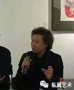评论家尚辉在赛迪艺术研讨会