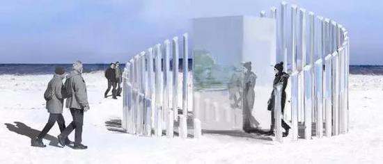 多伦多雕塑展 艺术引领冬日海滨新玩法|作品|大