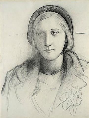 毕加索 Picasso - Marie-Thérèse coiffée d'un béret