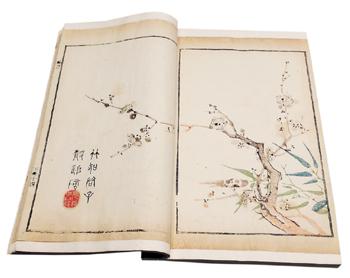 芥子园画传二集 (清)沈心友辑 王质、诸升绘 王安节等编 清嘉庆二十二年(1817)
