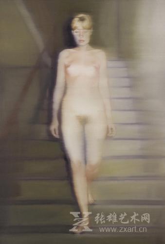 格哈德·里希特Gerhard Richter -《Ema （Nude on a Staircase）， 1966