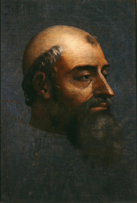 塞巴斯蒂亚诺，有胡子的克勉七世肖像，1531