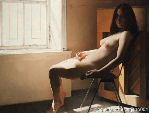 88年《油画大展》作品 王沂东《阳光》47×62cm 2012保利春拍拍出241.5万元
