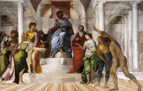 塞巴斯蒂亚诺，所罗门的审判，约1506-1509