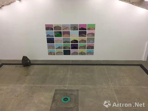 2017年3月17日开幕的常青画廊庄辉个展现场