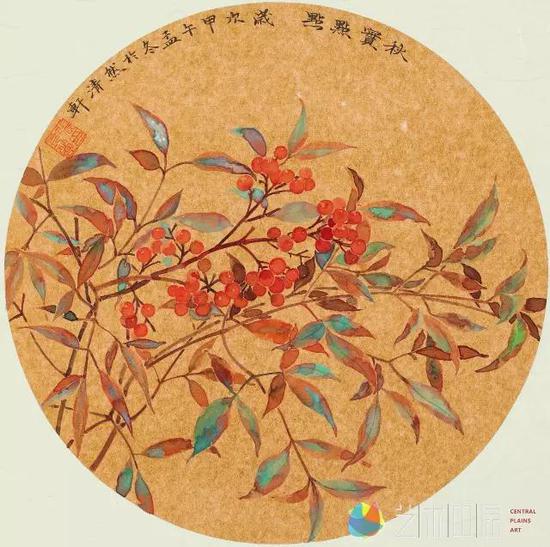 张玲丽《胜日芳菲》系列之9 秋实点点