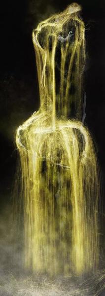 
&nbsp;《Universe of Water Particles – Gold》，teamLab，2016