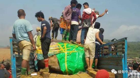 缅甸发现7吨地球级玉原石冲突随时爆发
