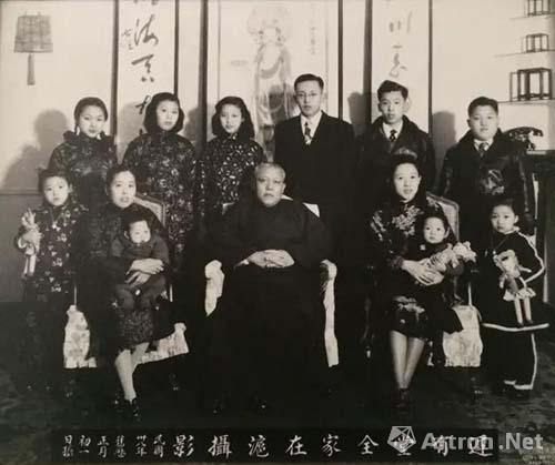 迟氏家族1949年于上海合影