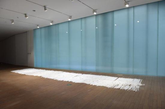 “透明的声音“展览现场。图片：致谢上海民生现代美术馆