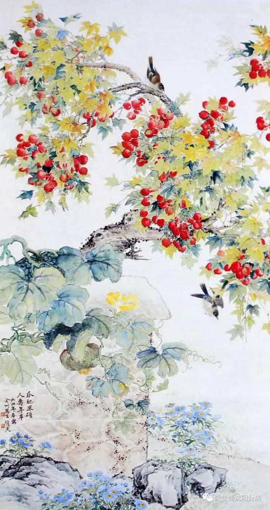 《瓜肥果硕》134*68cm 1964年