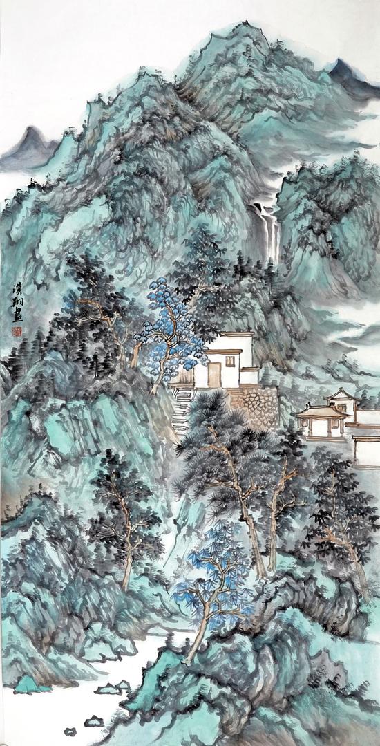 解读最具市场潜力的青年画家王汉翔的山水艺术