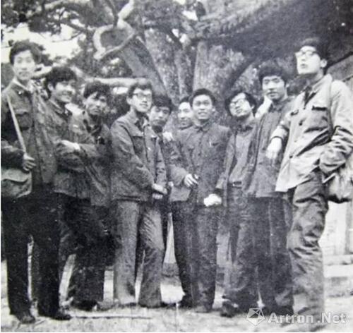 自左向右：刘长顺、夏小万、朝戈、施本铭、杨飞云、王忻、季云飞、曹力、刘溢、马路
