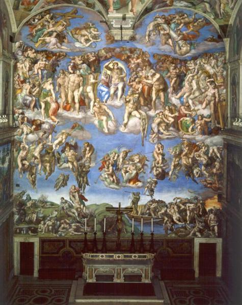 　　米开朗基罗 Michelangelo - 最后的审判（The Last Judgement）