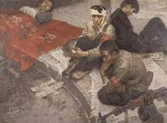 高小华,《为什么》,107.5 x 136.5cm,1978,中国美术馆收藏