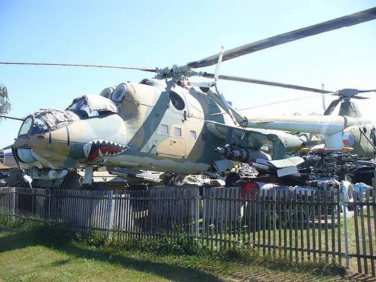 ▲MI-24武装直升机