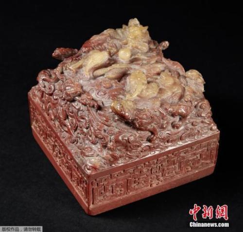 资料图:2016年12月14日,中国清代乾隆皇帝的