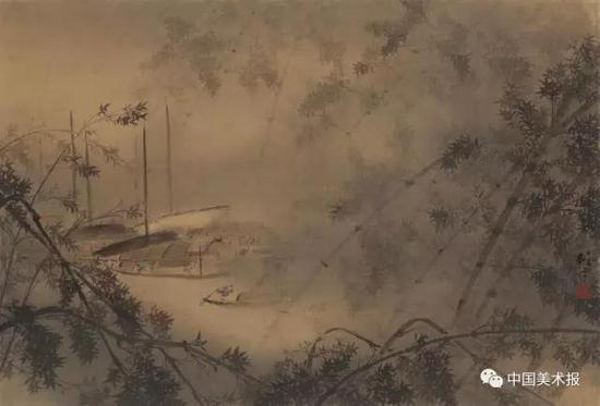 潇湘夜雨 黎雄才

中国画  45×65cm  1932年

黎雄才艺术馆藏