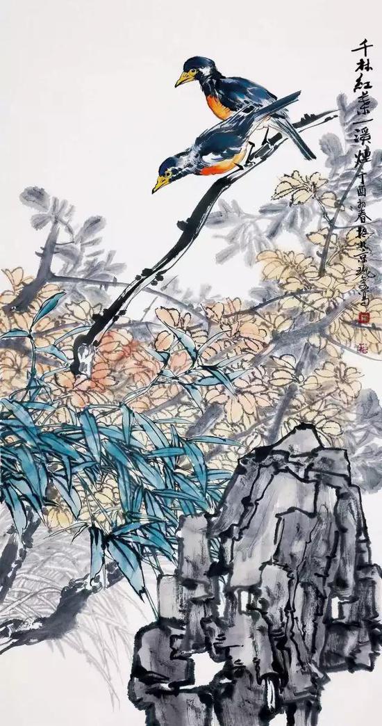 神农印象之九 136×68cm