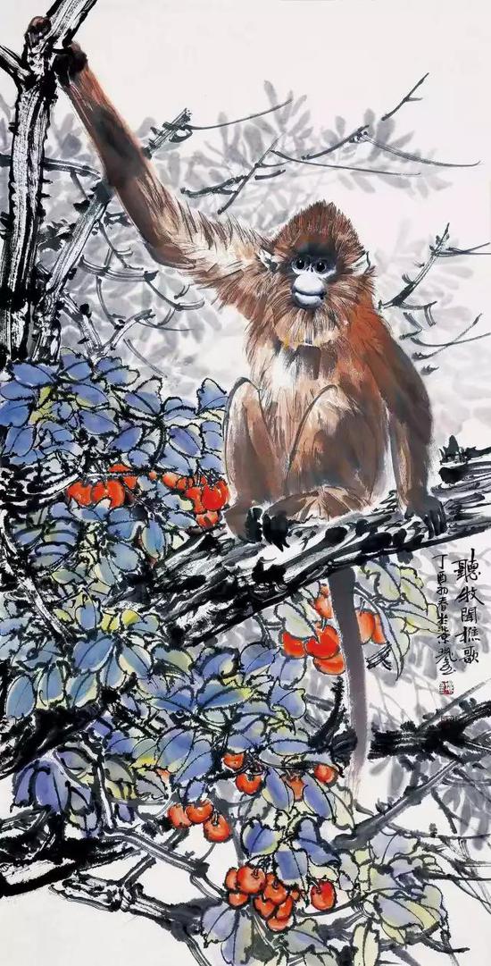 神农印象之十 136×68cm