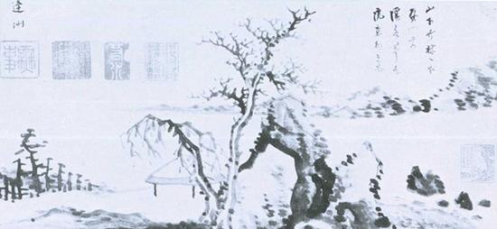 彭城百川《树下斋》。图片来源:Timon Screech, Obtaining Images