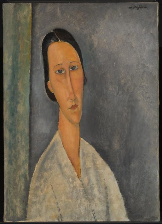 Amedeo Modigliani《Madame Zborowska》c。 1918 Tate Photo ? Tate