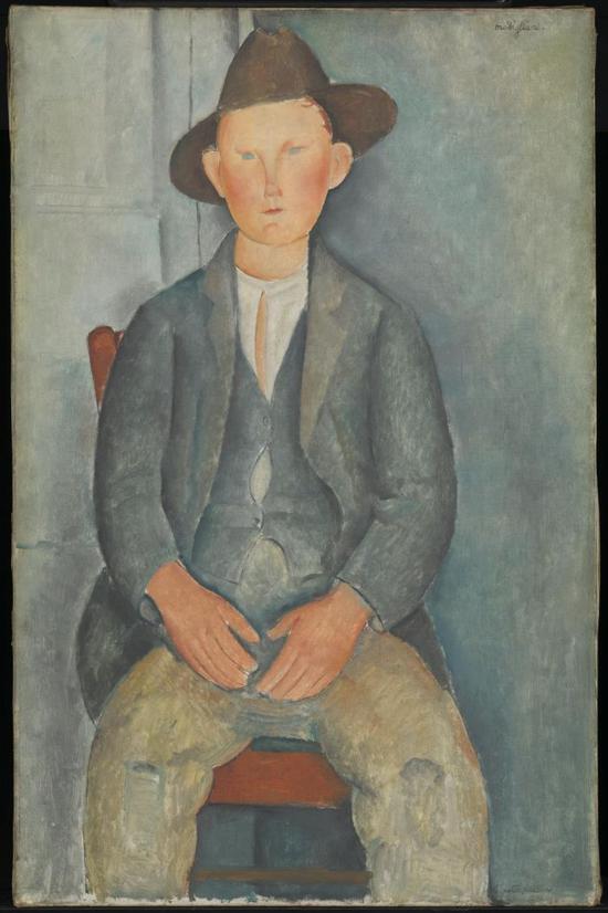 Amedeo Modigliani《The Little Peasant》c。 1918 Tate Photo ? Tate