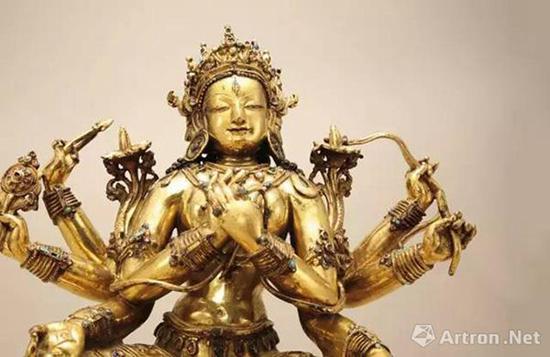 大随求佛母像 成交价:3450万元