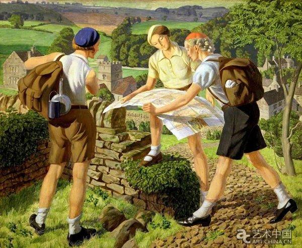 詹姆斯·沃克塔克 《徒步旅行 》(1936)
