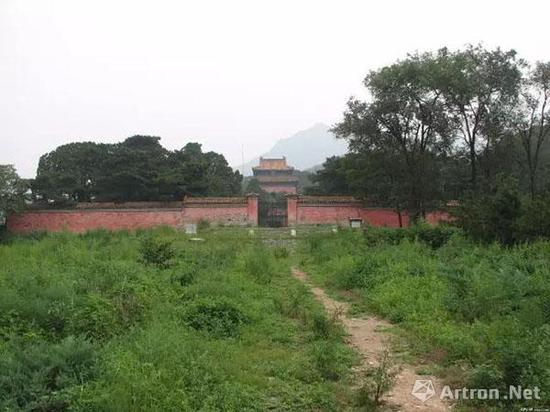 北京十三陵明宣德皇帝景陵