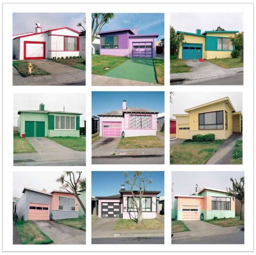 Jeff Brouws《FPHgrid, Daly City, CA 1991》。图片：致谢Robert Mann Gallery（旧金山）