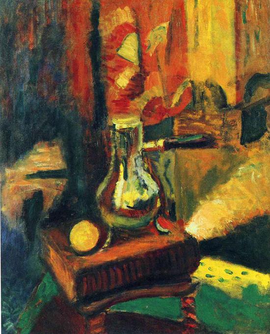 《咖啡壶静物画》( Still Life with Chocolate Pot),约1900年