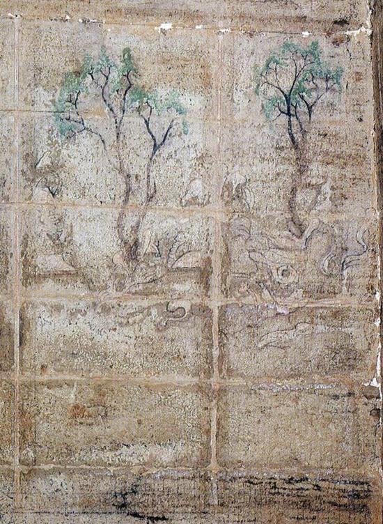 图10/山东临朐海浮山北齐崔芬墓东壁南端壁画