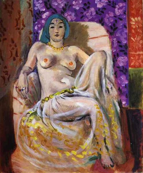 马蒂斯,《坐着的后宫佳丽》,1931年