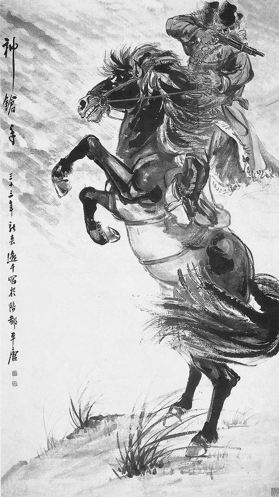 沈逸千:画坛怪杰失踪已70多年|沈逸千|蒙古草